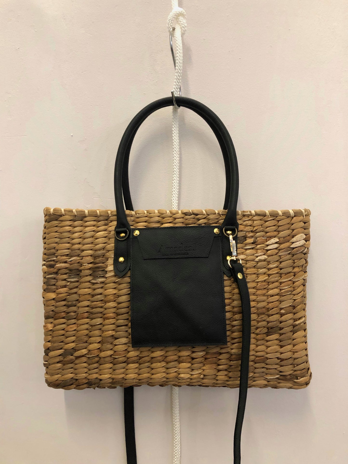BASKET / SQUARE BORA - BLACK