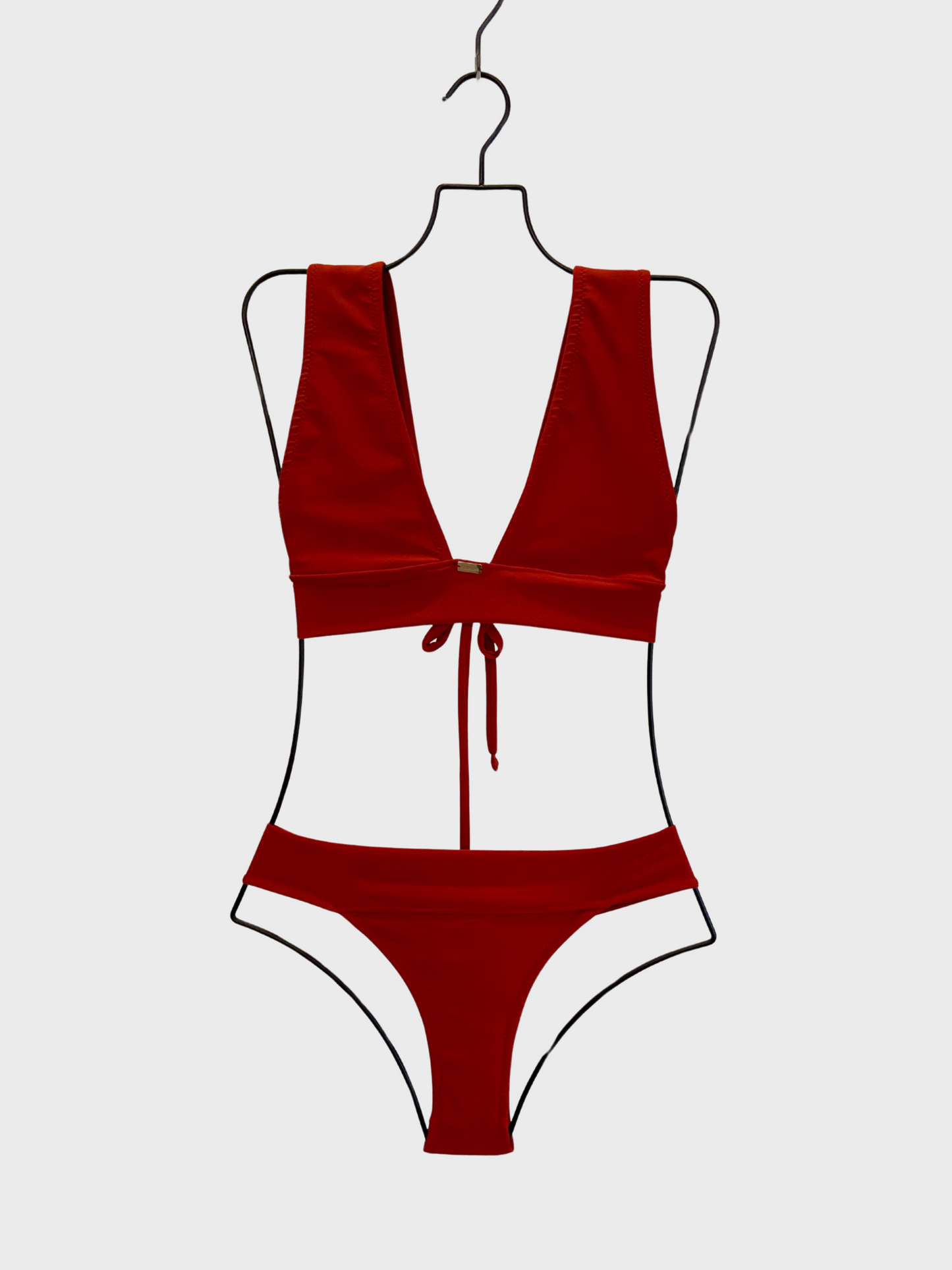 Bikini Wide Strap - Rojo Ladrillo