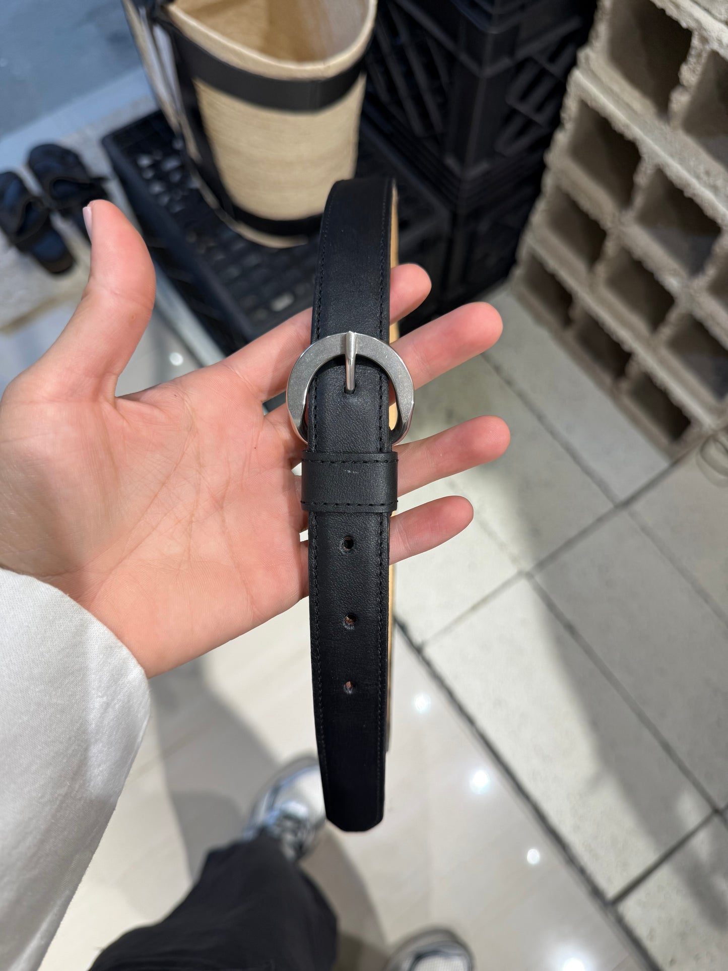 CINTURON / BLACK