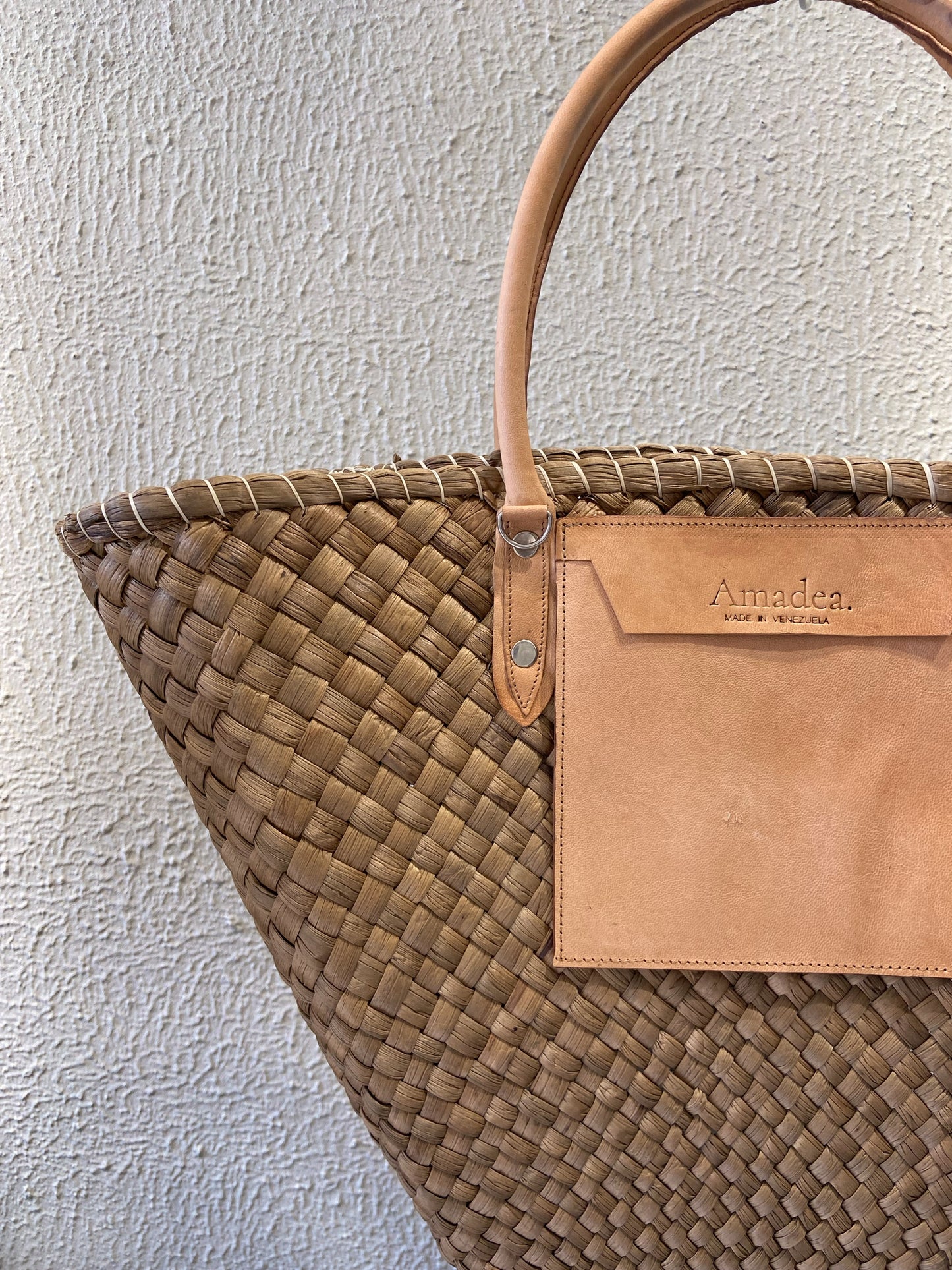 BASKET / LUNE BORA LARGE - CAMEL