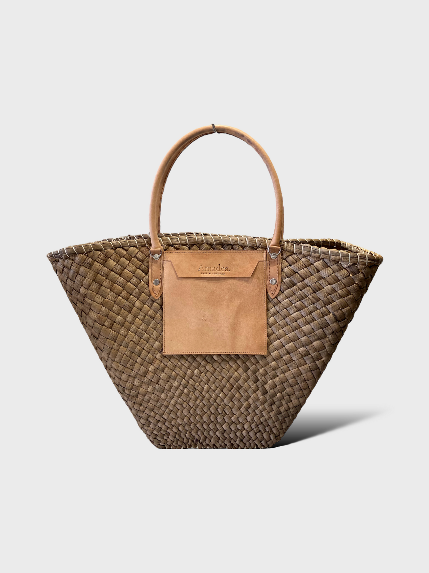 BASKET / LUNE BORA LARGE - CAMEL