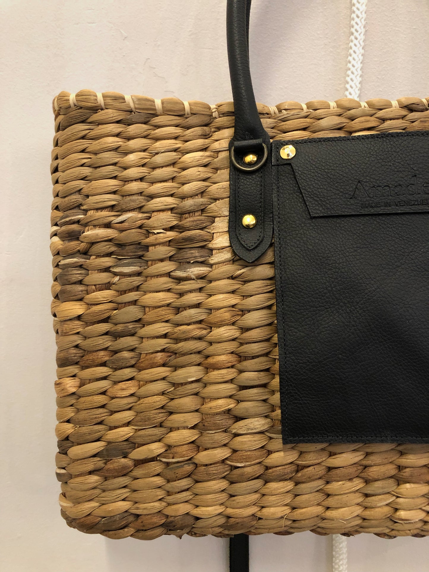 BASKET / SQUARE BORA - BLACK