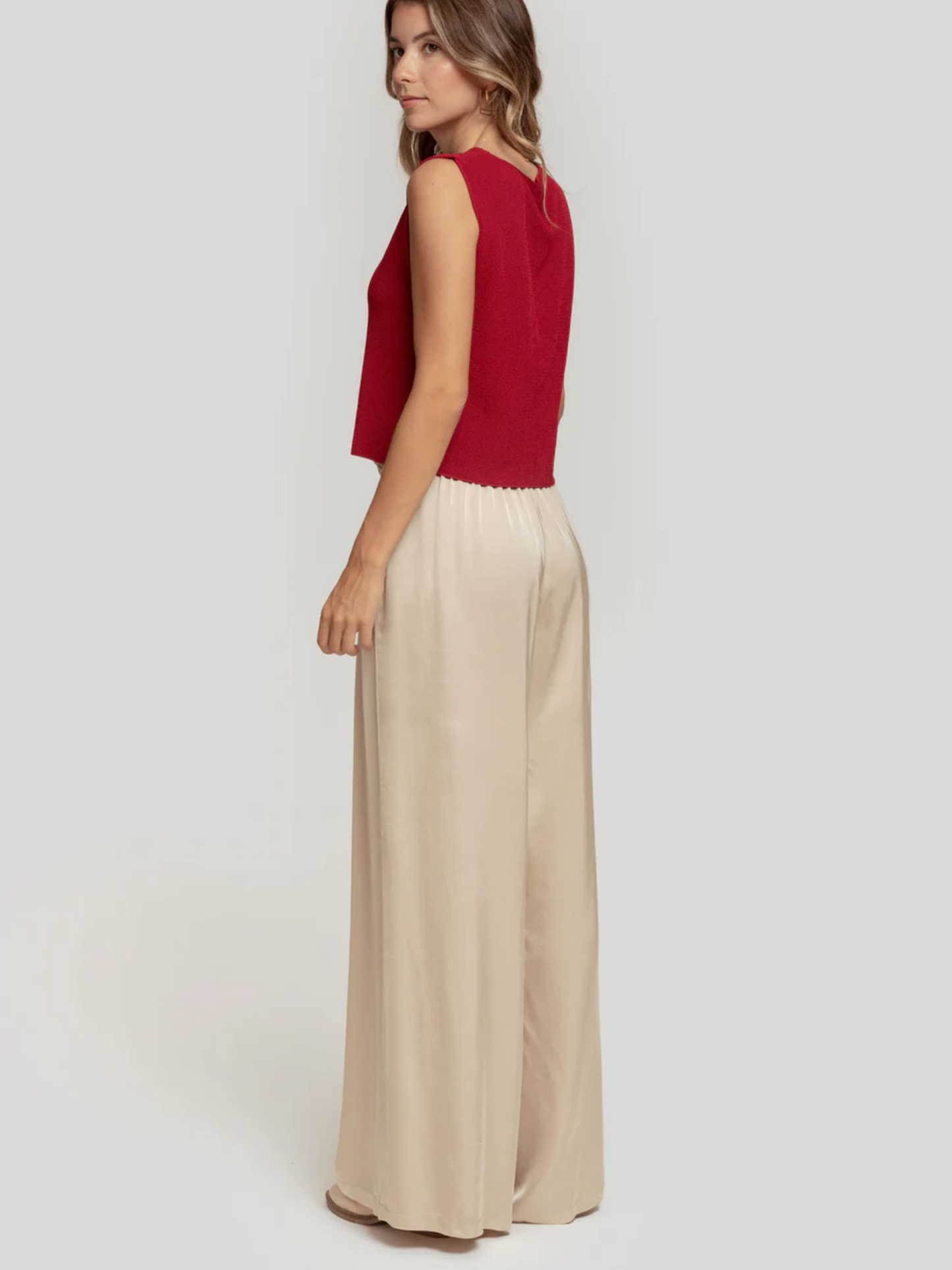 PANTALÓN MAXI / BEIGE