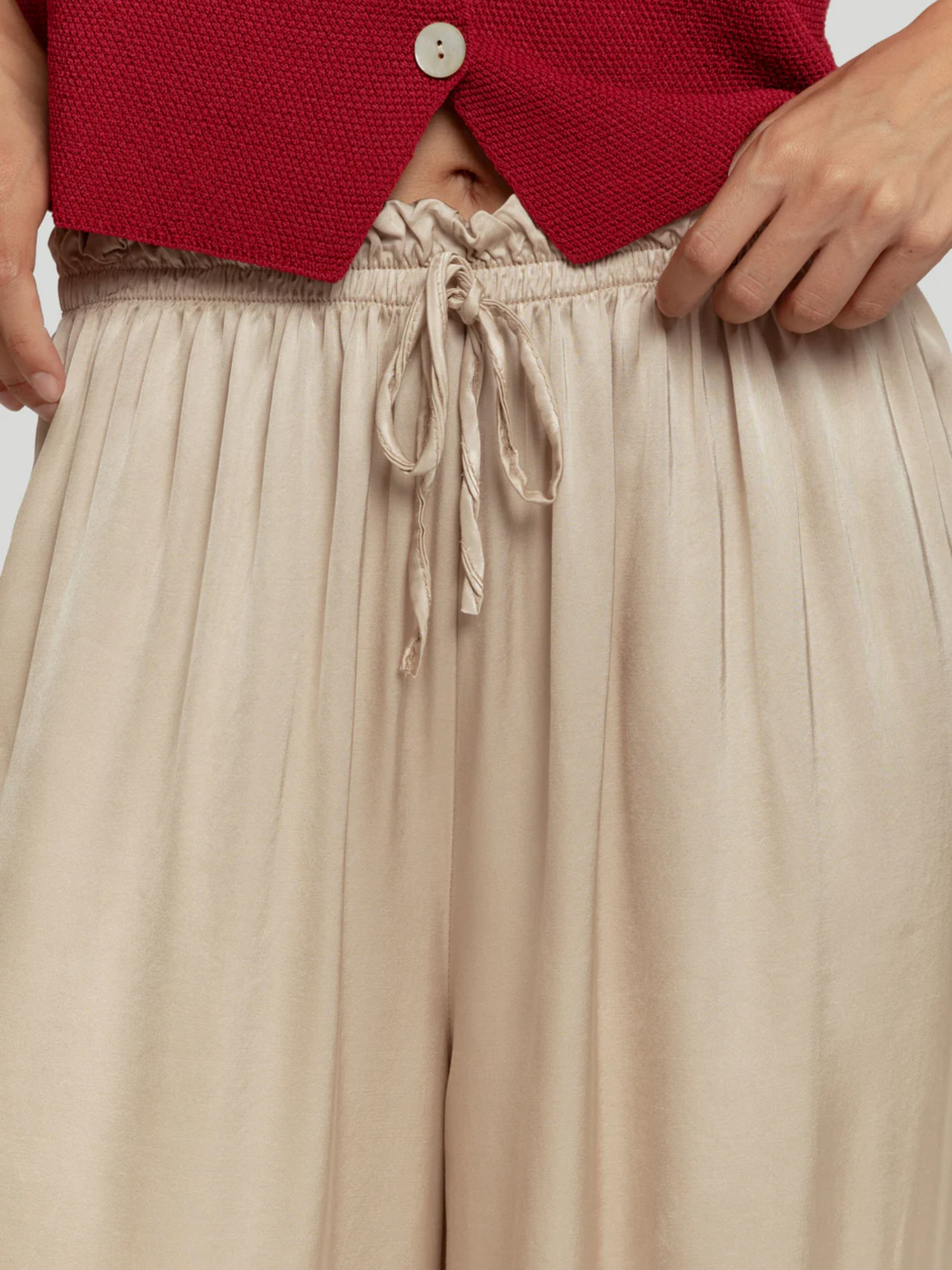 PANTALÓN MAXI / BEIGE