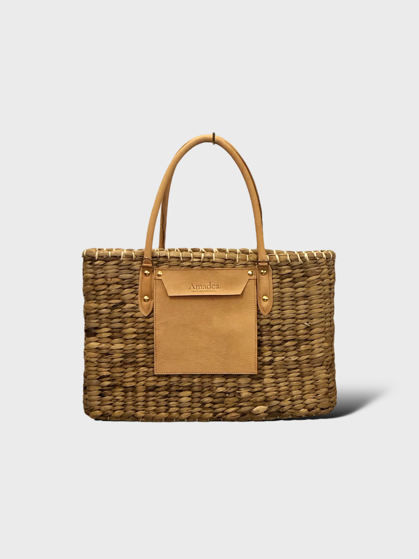 BASKET / SQUARE BORA - CAMEL