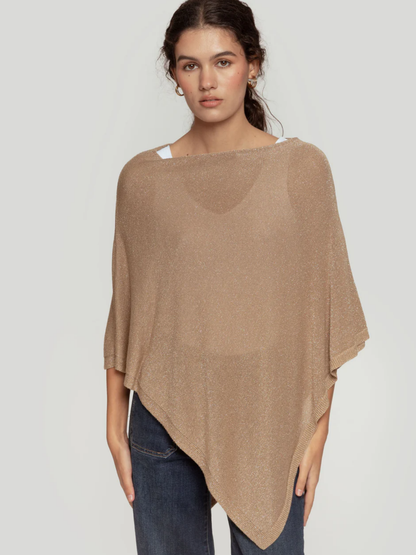 PONCHO BRILLO / CAMEL