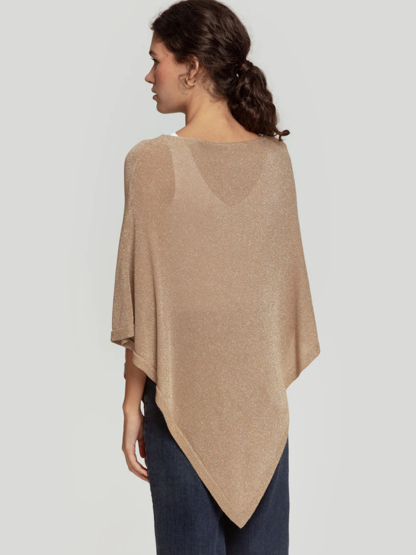 PONCHO BRILLO / CAMEL