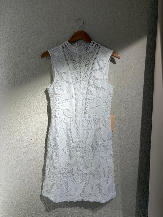 VESTIDO BLONDA / BLANCO