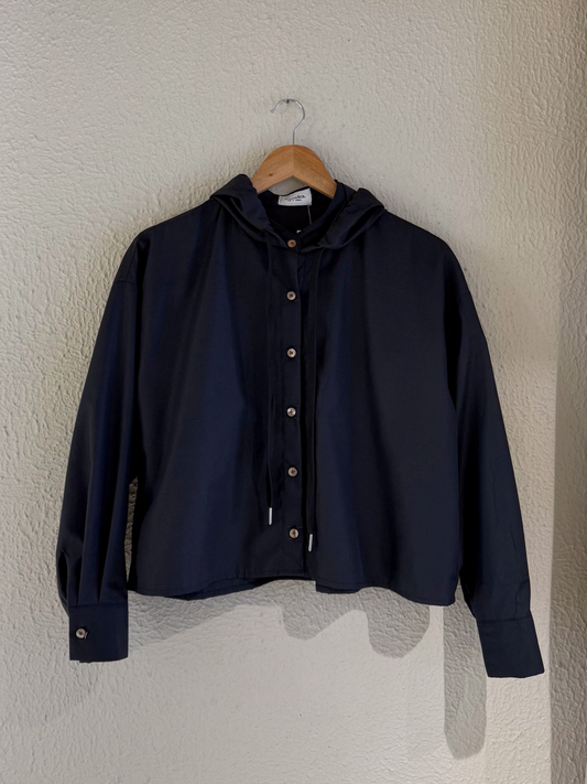 CAMISA / HOODED BLACK