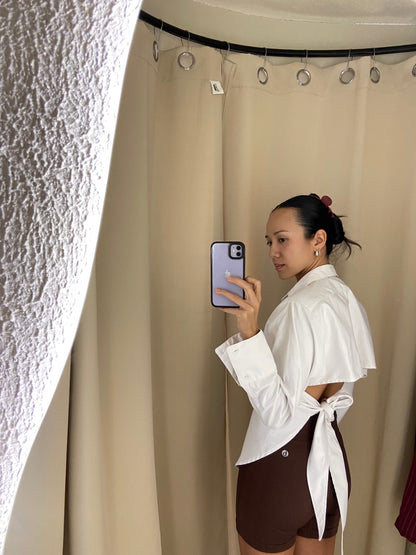 CAMISA OPEN BACK / WHITE