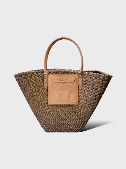 BASKET / LUNE BORA LARGE - CAMEL