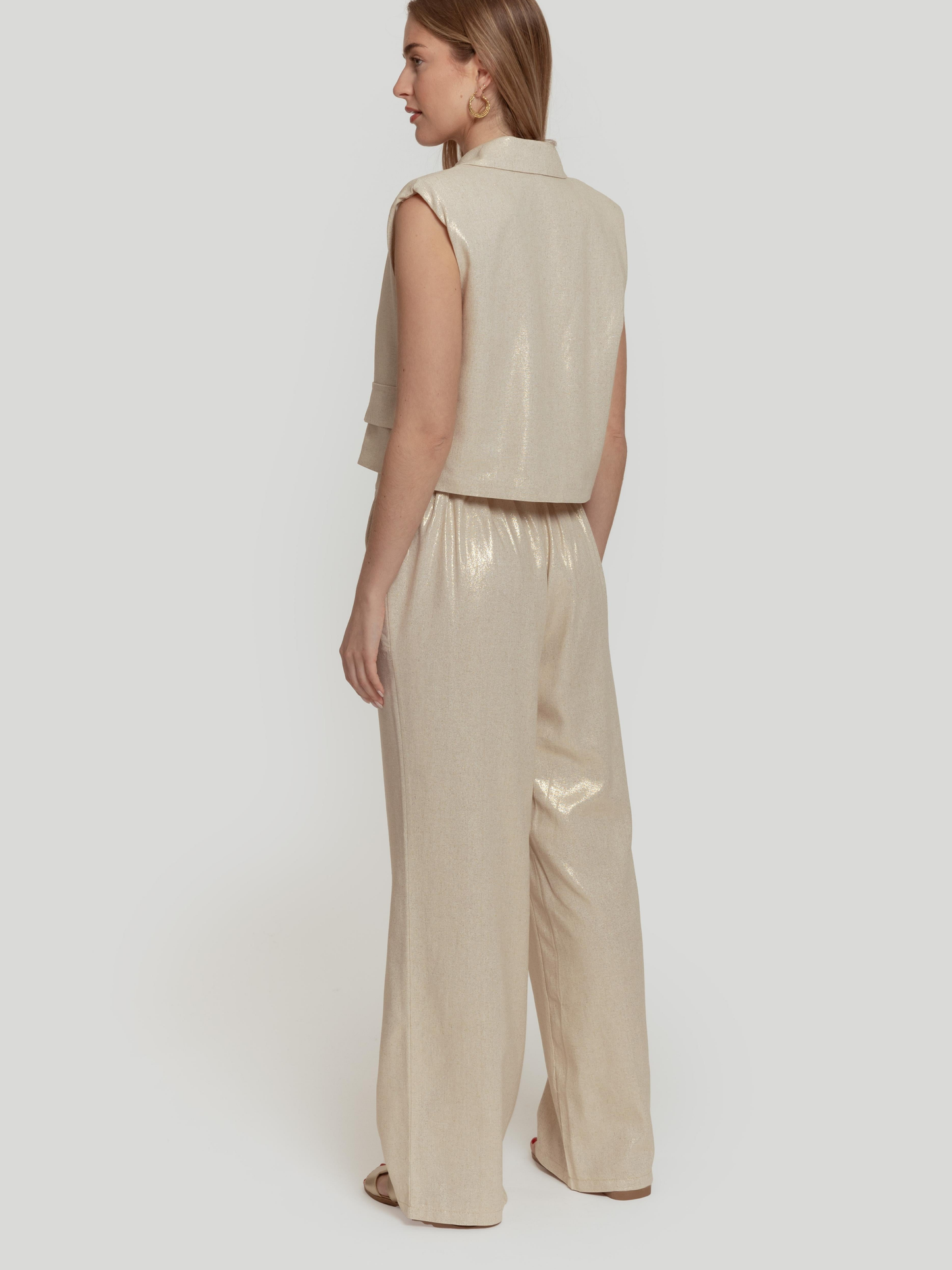 PANTALÓN LINO BRILLO