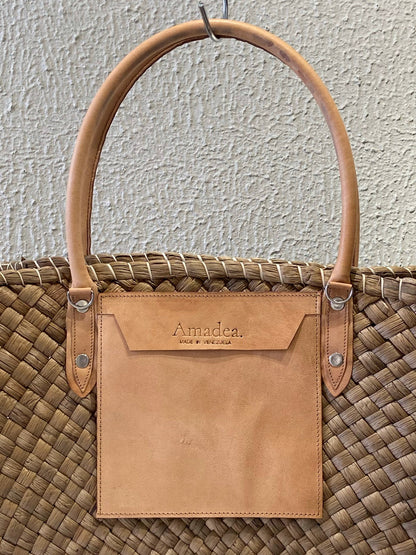 BASKET / LUNE BORA LARGE - CAMEL
