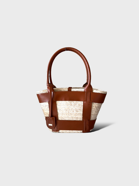 BASKET / CANASTO S BAG - CAMEL