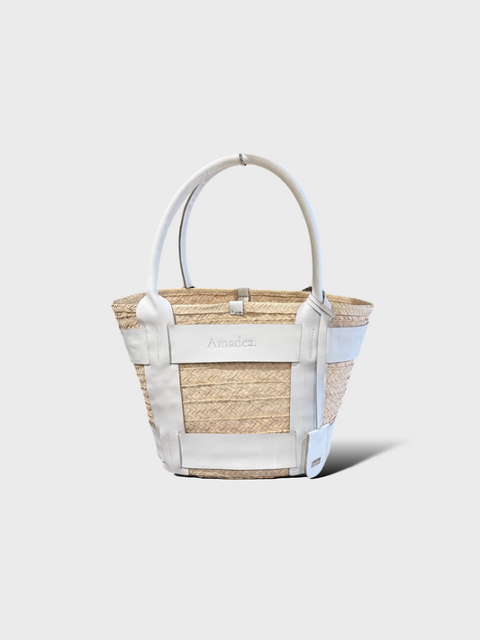 BASKET / CANASTO S BAG - WHITE