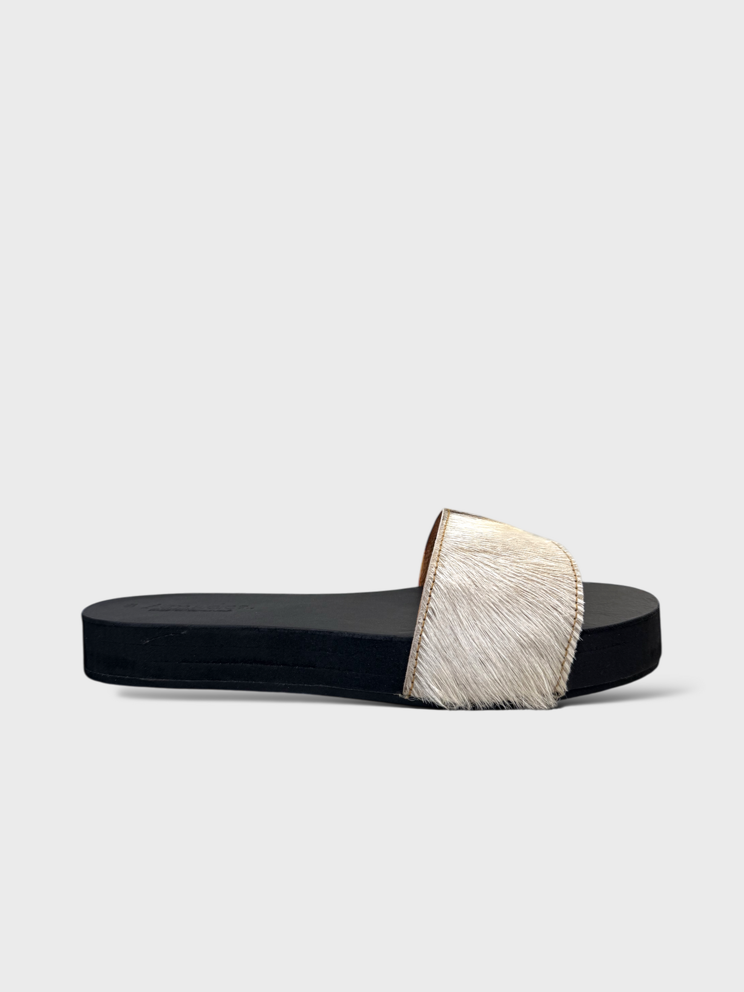 FLAT SANDAL / FURRY
